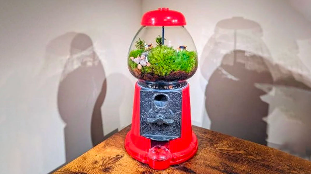 Vintage Gumball Machine Terrarium Vintage Gumball Machine Terrarium