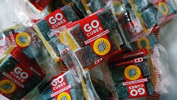 GO CUBES Chewable Coffee Gummies