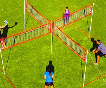 GoSports Slam X 4-Way Volleyball Set GoSports Slam X 4-Way Volleyball Set