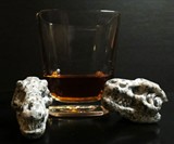 Whiskey Bones - Hand Carved Granite T-Rex Skulls