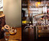 Liquor Log Decanter