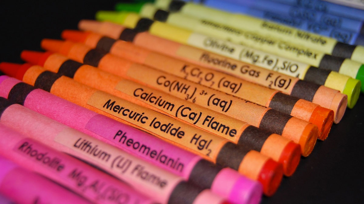 Chemistry Crayon Labels