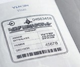 Galactic Republic Passport Visa Stamp