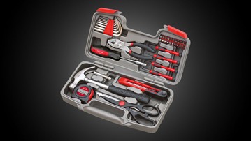 Apollo Tools 39 Piece General Tool Set