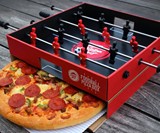Pizza Hut Foosball Pizza Box