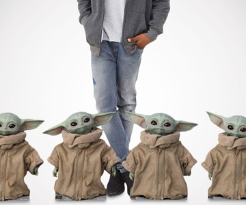 Baby Yoda Life-Size Cardboard Cutouts Baby Yoda Life-Size Cardboard Cutouts