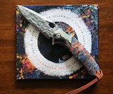 Romance of Men Illusion Damascus Folding Pocket Knife