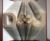 Personalized Book Sculptures