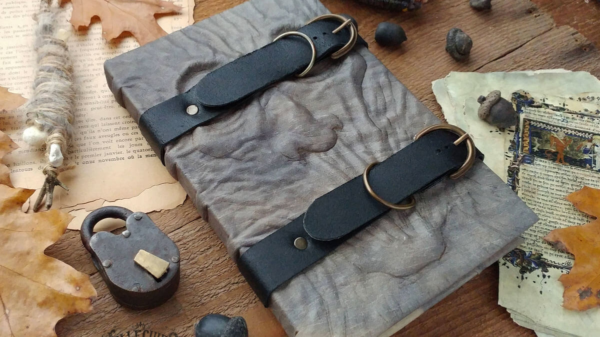 Handmade Leather Grimoires Handmade Leather Grimoires