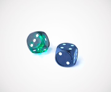 Boogie Dice - Self-Rolling, Sound-Activated Dice
