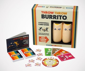 Throw Throw Burrito Dodgeball Card Game