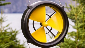 WaterLily Micro Turbine Water or Wind USB Charger