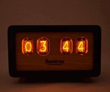 Black Retro Nixie Clock