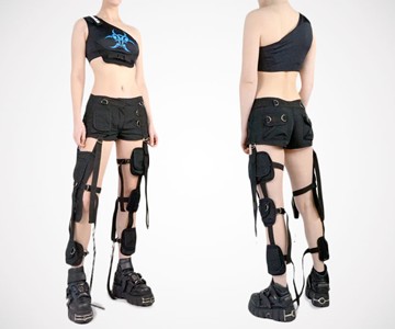 Deconstructed Cargo Pants