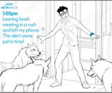 Strata Smartphone Watch Cartoon