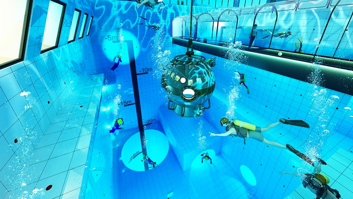 Deepspot - World's Deepest Swimming Pool Deepspot - World's Deepest Swimming Pool