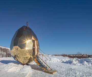 Solar Egg - The Golden Egg Sauna Solar Egg - The Golden Egg Sauna