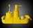 Yellow Submarine Bathroom Accessory Set Yellow Submarine Bathroom Accessory Set