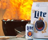 Miller Lite Beercoal - Beer-Infused Charcoal