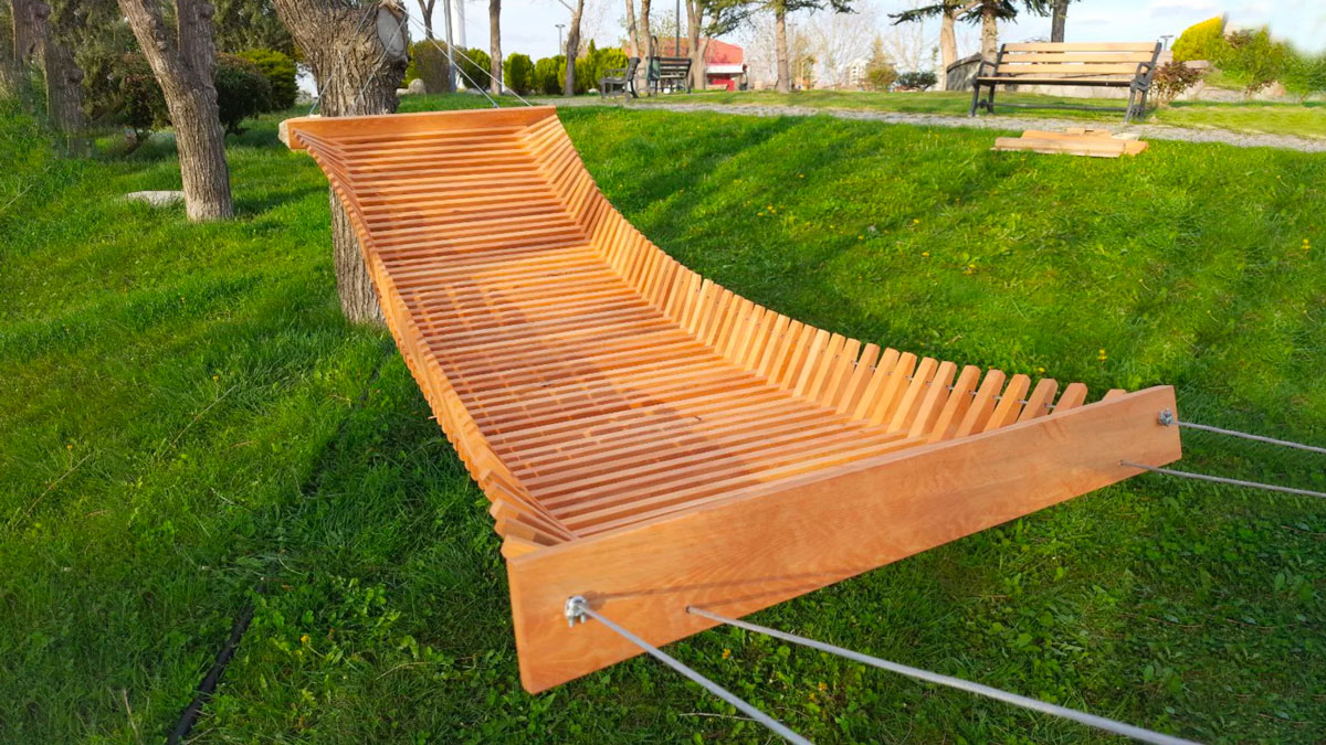 Wooden Hammock Swing Wooden Hammock Swing