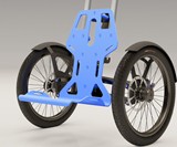 TReGo Detachable Front Wheel Bike Trolley