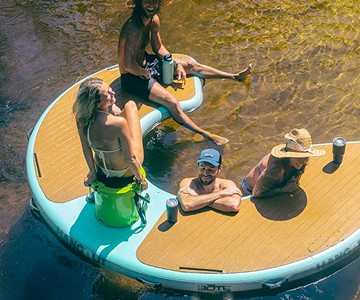 BOTE Inflatable Dock Hangout BOTE Inflatable Dock Hangout
