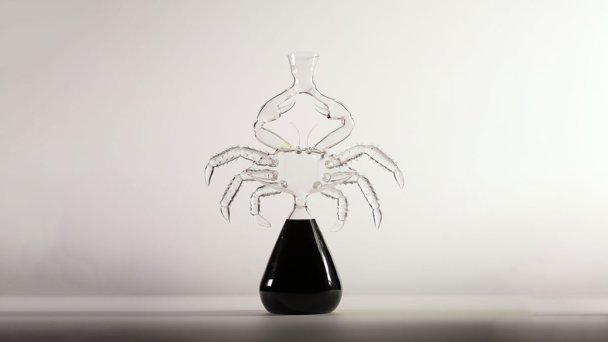 Crab Decanter Crab Decanter