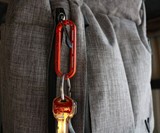 The Not For Climbing Spring-Free Titanium Carabiner