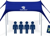 Sun Ninja Pop-Up Beach Canopy