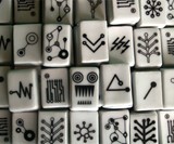 Porcelain Mahjong Set-6013