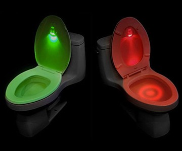 Motion-Activated LED Toilet Light Motion-Activated LED Toilet Light