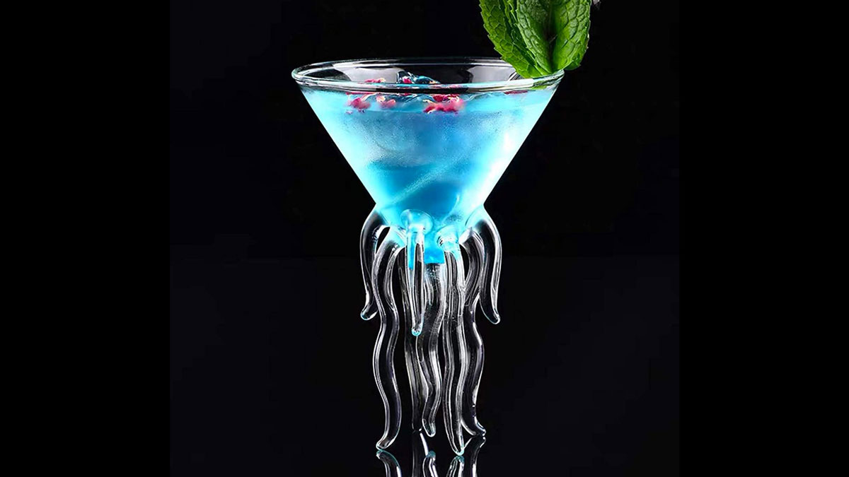 Jellyfish Cocktail Glasses Jellyfish Cocktail Glasses