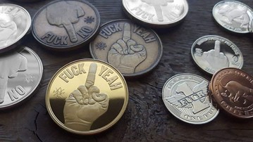 Zero Fs Given Gold Decision Maker Coin Zero Fs Given Gold Decision Maker Coin