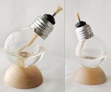 Recycled Light Bulb Oil Lamp Views