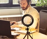 Flattering Video Chat & Meeting Ring Light