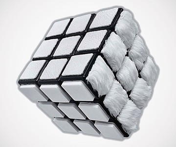 All-White Rubik's Cube All-White Rubik's Cube