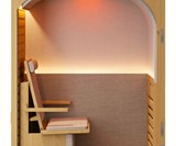 Ancient Ritual Arc Modern Home Sauna