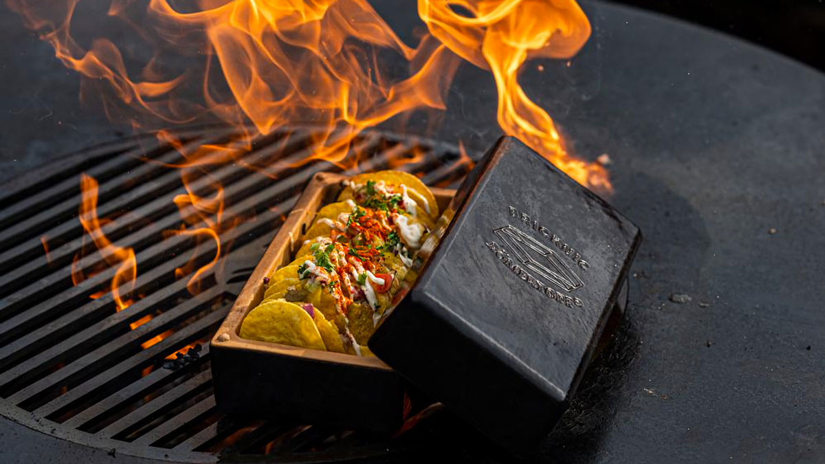 Bricknic Modular Campfire & BBQ Cooking Bricks