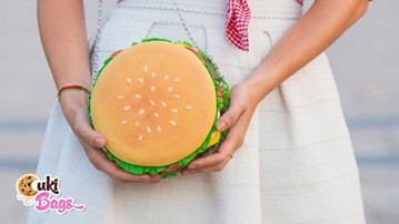 Cuki Bags Hamburger Purse Cuki Bags Hamburger Purse