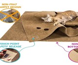 The Ripple Rug Cat Play Mat