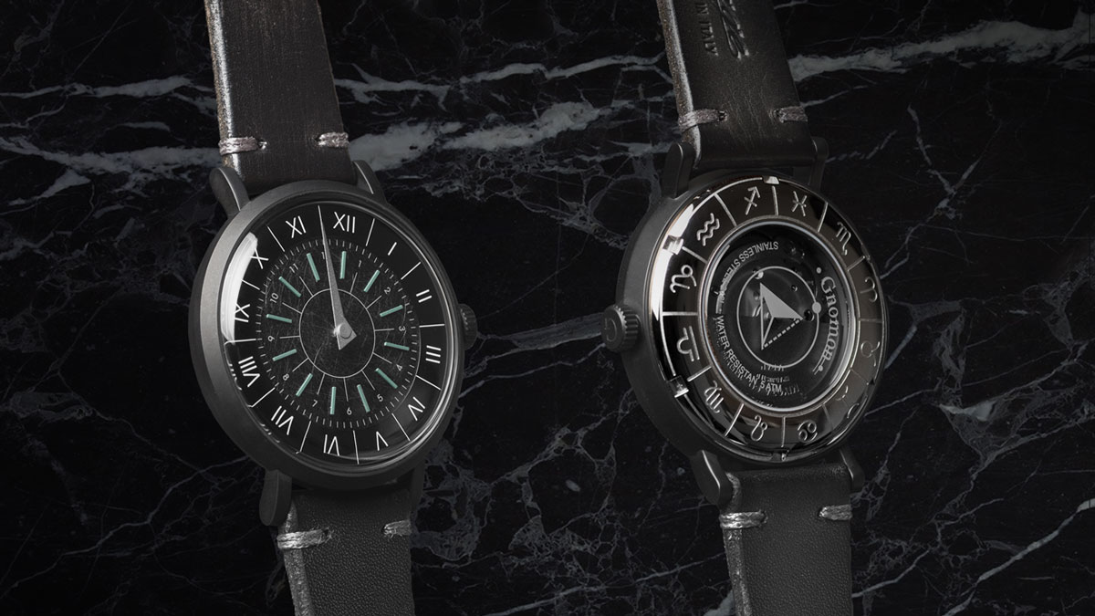 Gnomon Roman Sundial Watch