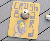 The Crushboard Portable Beer Can Crushing Mat