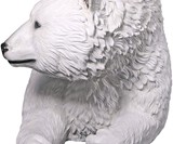 Polar Bear Garden Bench