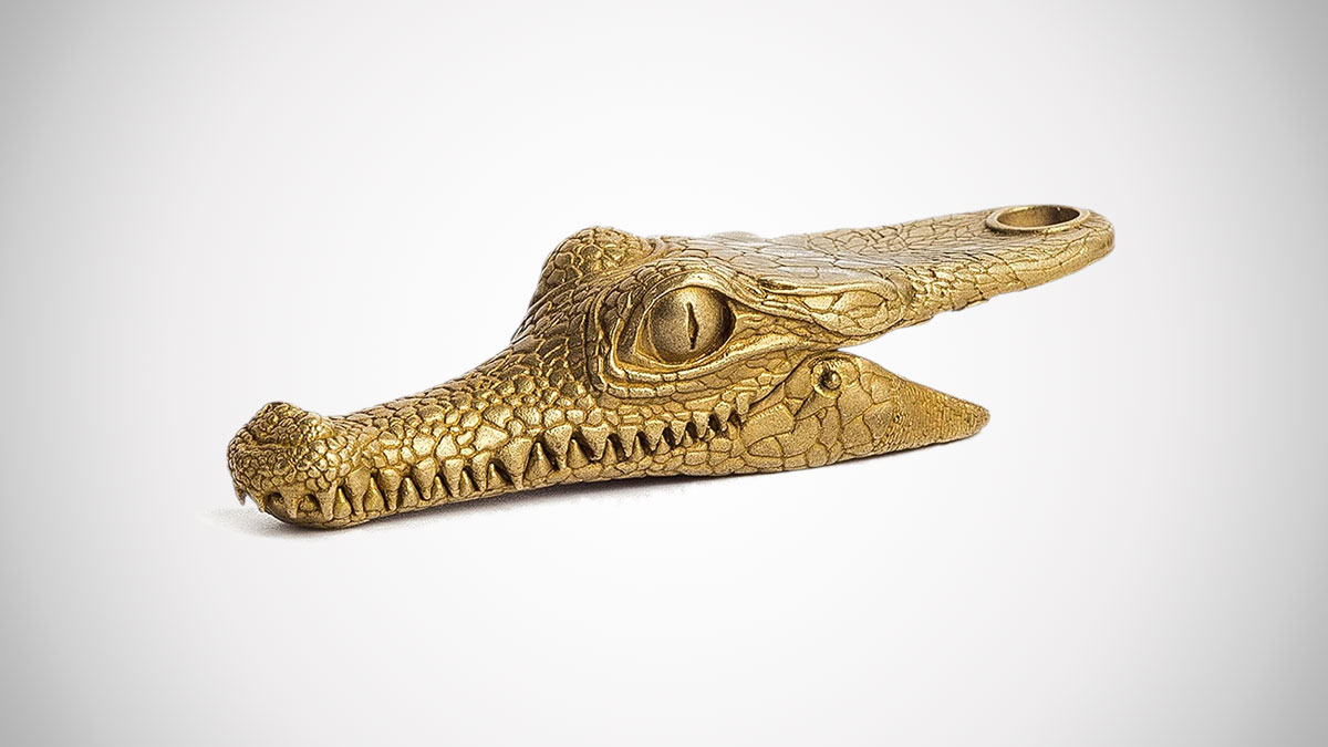 Brass Crocodile Clip Brass Crocodile Clip