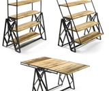 SWING Convertible Table & Shelf