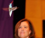 Sigourney Weaver with Nano Hummingbird Spy Camera