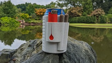 Woozie Can Cooler & Cone Holder Woozie Can Cooler & Cone Holder