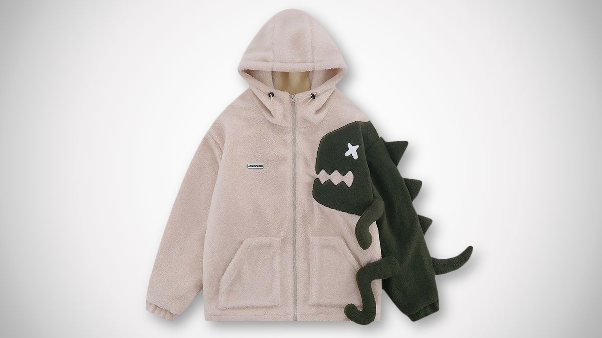 Dinosaur Sherpa Coat Dinosaur Sherpa Coat