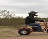 Gas Powered Mini Trail Bike