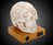 Day Of The Dead Lace Skull Lamp